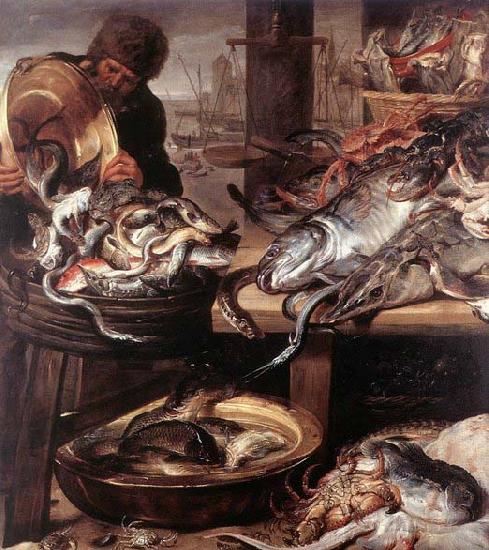 SNYDERS, Frans The Fishmonger oil painting image